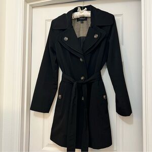 London Fog Black Trench Coat